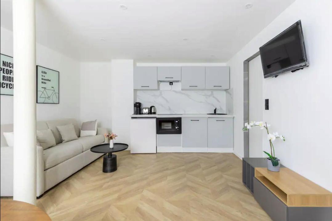Chapelle/Ordener : Magnifique Appartement 1Br/4P Paris Bagian luar foto